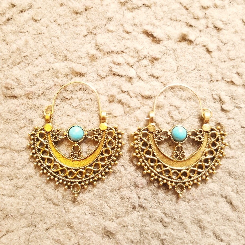 Statement Victorian Earrings
